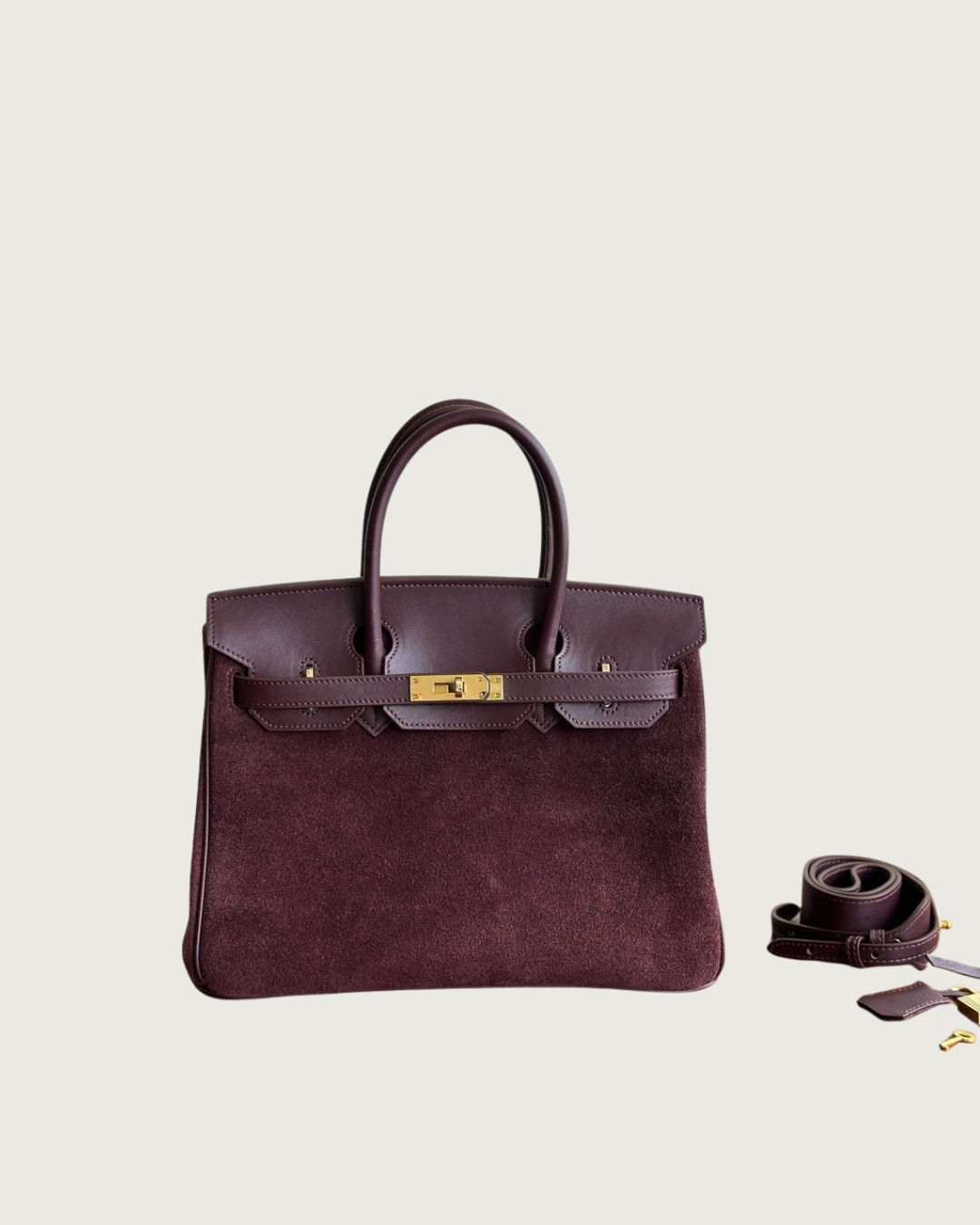 LE SABOT - Suède Burgundy