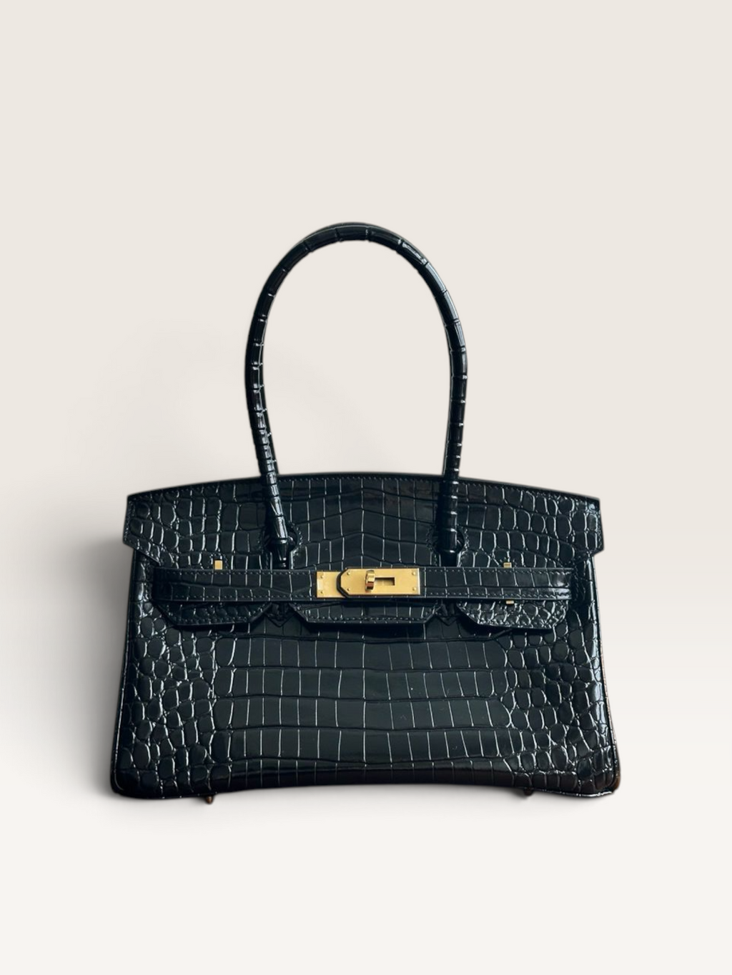 Le Sabot Shoulder Exotic Noir