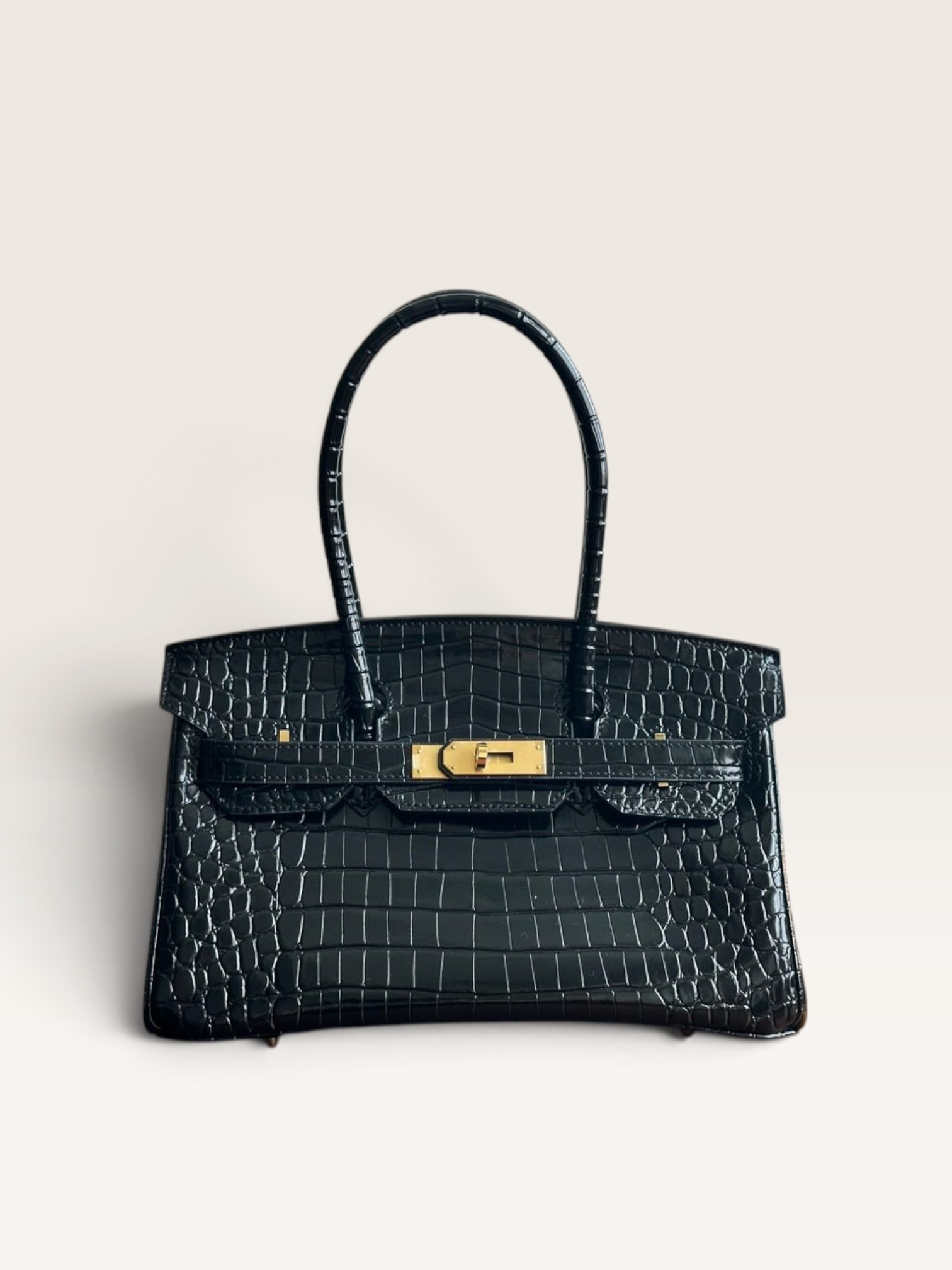Le Sabot Shoulder Exotic Noir