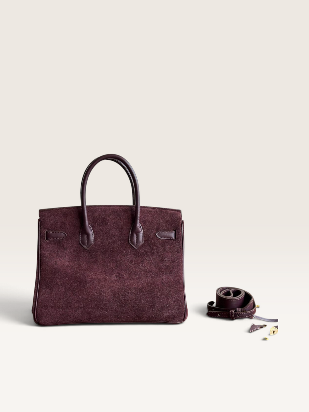 LE SABOT - Suède Burgundy