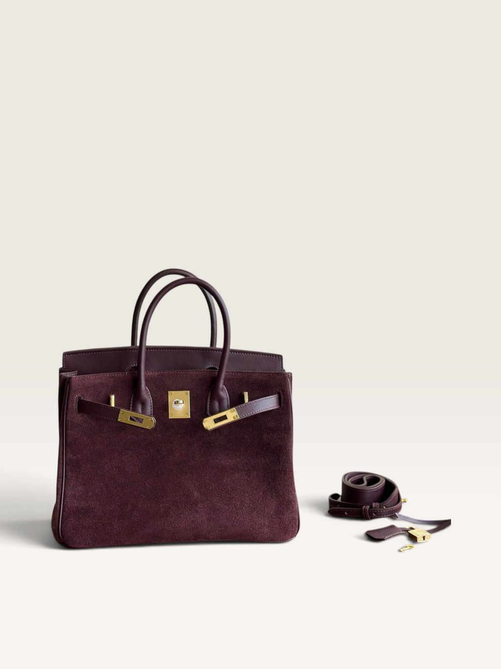 LE SABOT - Suède Burgundy