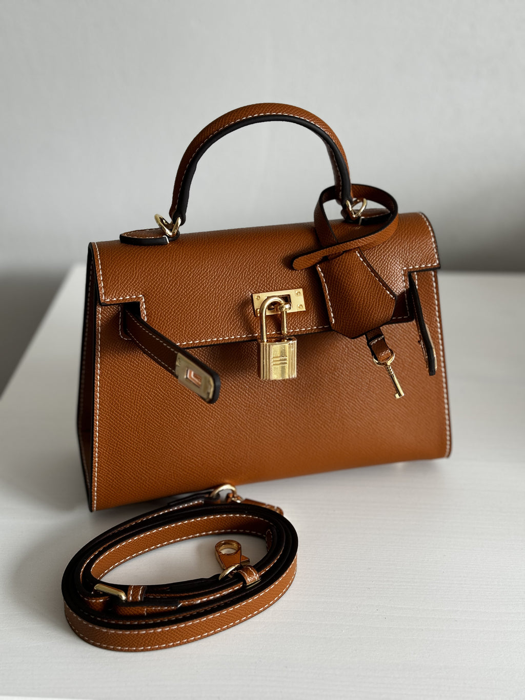 PARIS VEGAN - Honey brown